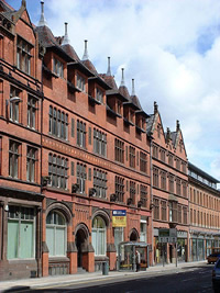 Jerome Buildings, Liverpool, the first known home of J.C. Plimpton's business